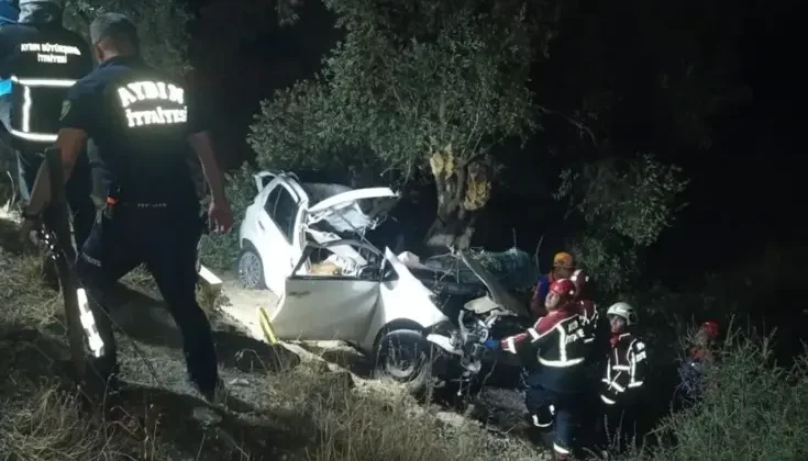 Aydın’da korkunç kaza! 2 kişi hayatını kaybetti