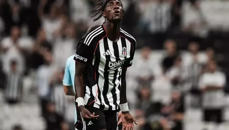 Beşiktaş ilk yarıda kabusu yaşadı! Tribünlerden büyük tepki