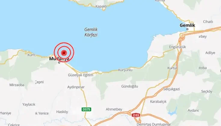 Bursa’da korkutan deprem