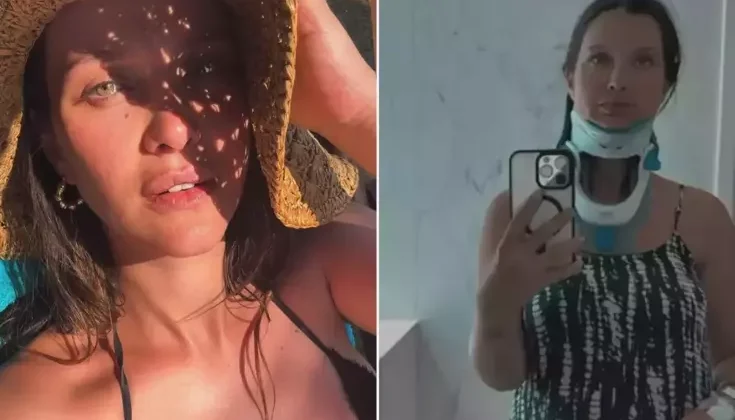 İrem Helvacıoğlu tatilde kaza geçirdi: Felç kaldım sandım