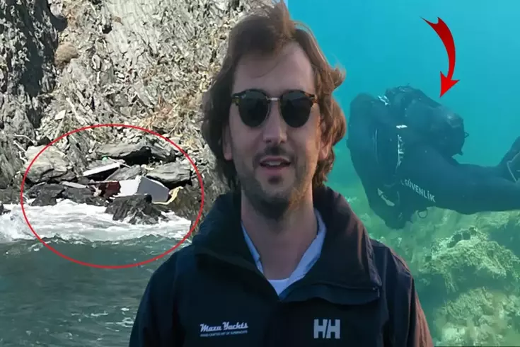 Kayıp iş insanı Halit Yukay'dan yeni iz! Kayalıklara vurmuş tekne parçaları bulundu 3 is insani halit yukay i 13 kurbaga adam ariyor 18932779 9485 amp