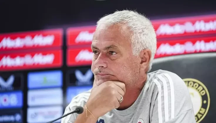 Jose Mourinho: Galatasaray maçının sadece 1 dakikasını izledim