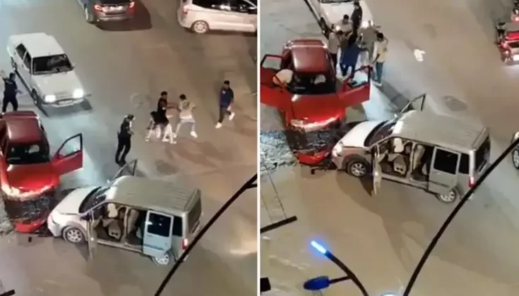 Kazanın ardından kavgaya tutuştular! Polis biber gazıyla ayırdı