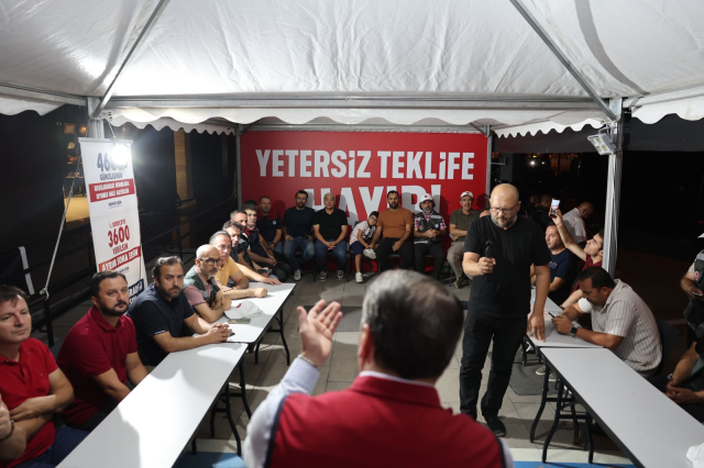 Memur-Sen, 81 ilde toplu sözleşme tekliflerini protesto için çadır kurdu