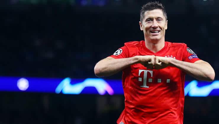 sampiyonlar liginde ondan lewandowski8217den daha iyisi yok