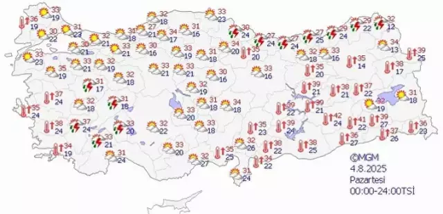 Sıcaktan kavrulan İstanbullulara müjde! Sağanak yağış geliyor