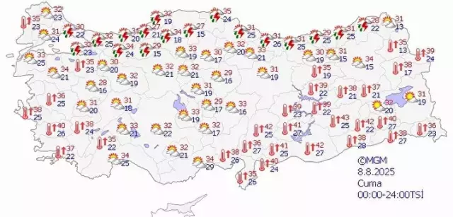 Sıcaktan kavrulan İstanbullulara müjde! Sağanak yağış geliyor