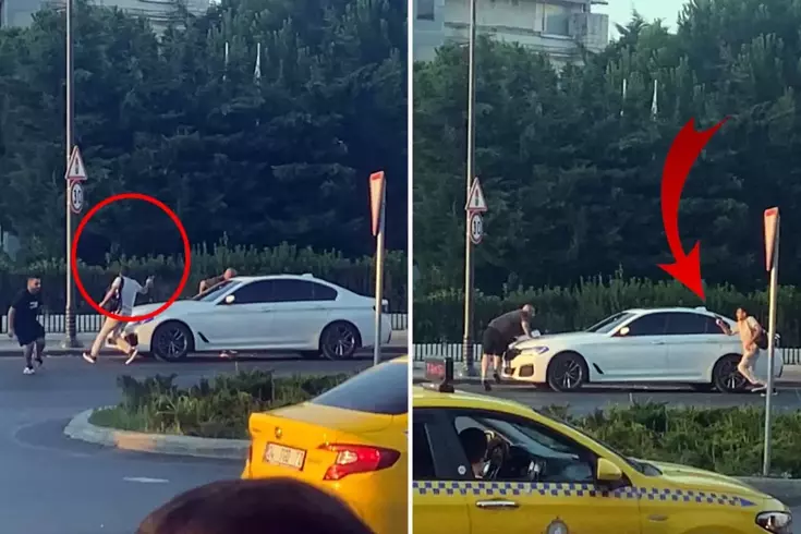 Silahlı kavgada, kaldırımda yürüyen kişi yaralandı 3 silahli kavgada kaldirimda yuruyen kisi yaralandi 18912250 8321 amp