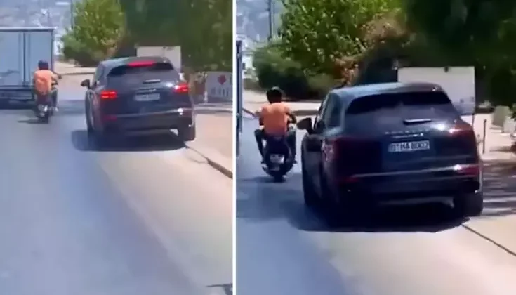 Türkiye’ye gelince tüm kuralları unutuyorlar! Gurbetçinin yaptığına bakın