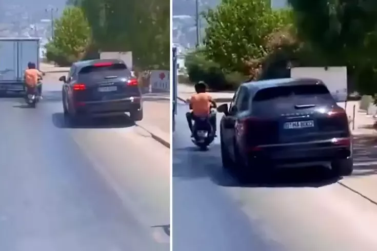 Türkiye'ye gelince tüm kuralları unutuyorlar! Gurbetçinin yaptığına bakın 3 turkiye ye gelince tum kurallari unutuyorlar 18948438 2895 amp