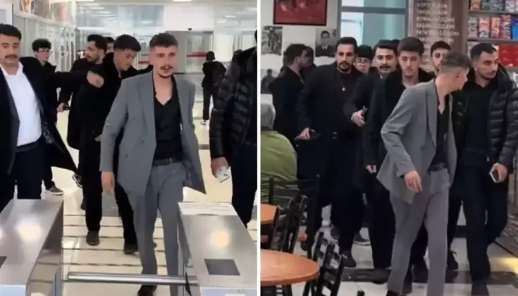 Erzurum’da Ülkücü gençlerin çektikleri video olay oldu